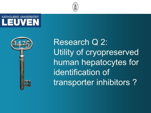 Hepatic uptake transport in individual versus pooled ... - Inserm