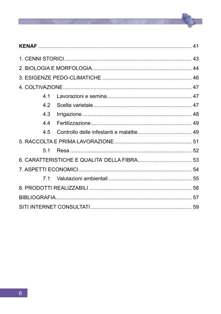 Manuale di coltivazione e prima lavorazione del lino ... - LaMMA-Test