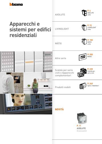 Catalogo Generale - Professionisti BTicino