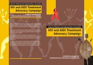 Advocacy Toolkit - SAfAIDS