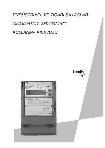 endüstr yel ve t car sayaçlar kullanma kılavuzu