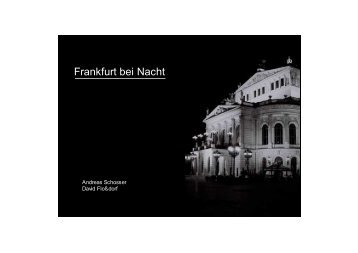 Frankfurt bei Nacht - Info WPFoto