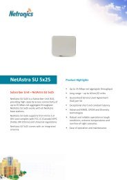 NetAstra SU 5x25 Data Sheet.pdf - Netronics Networks