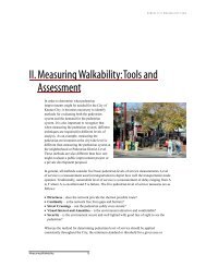 II. Measuring Walkability: Tools and Assessment - City of Kansas ...