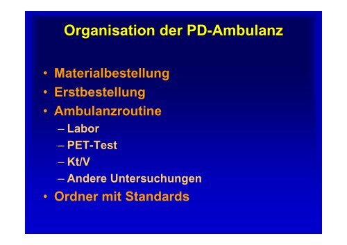 Organisation der PD-Ambulanz - Pd-berlin.de