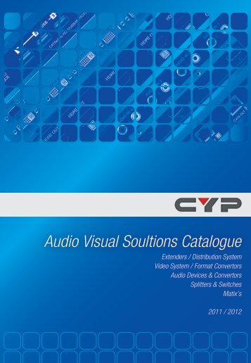 Audio Visual Soultions Catalogue - WES Components