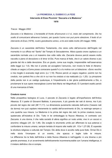 Scarica il documento - Fondazione Enzo Piccinini