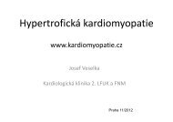 HypertrofickÃ¡ kardiomyopatie â prof. MUDr. Josef Veselka, CSc ...