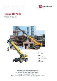 Grove RT760E - Trt