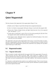 Chapter 9 Magnetosphere Ionosphere Coupling and Substorms