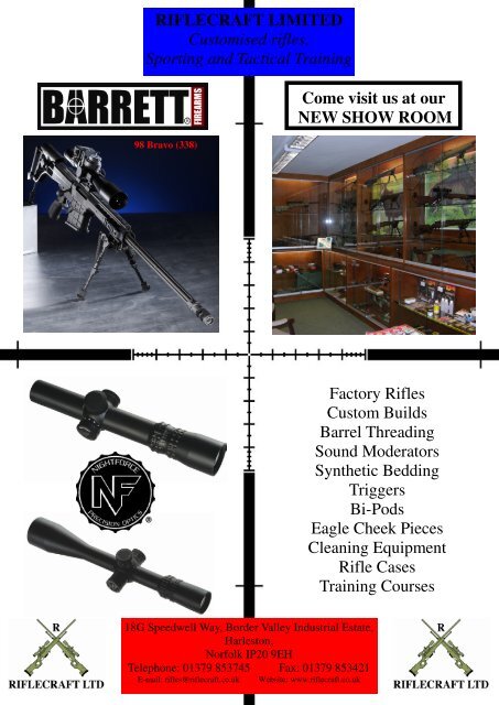 FT Scope Review â¢ Classic Rifleâ¢ New Products â¢ and lots more ...