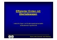 Effizienter Ernten mit Überladewagen - LLFG