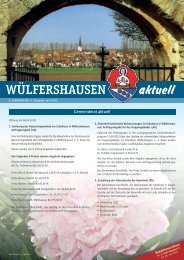 aktuell - Gemeinde Wülfershausen