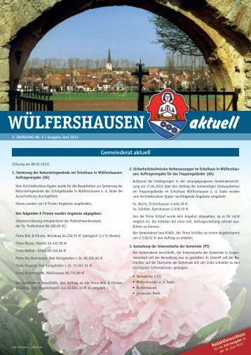 aktuell - Gemeinde Wülfershausen