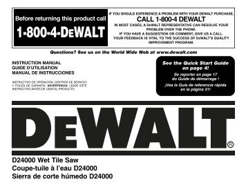 1-800-4-DEWALT