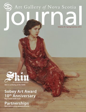Sobey Art Award 10th Anniversary Partnerships - Art Gallery of Nova ...