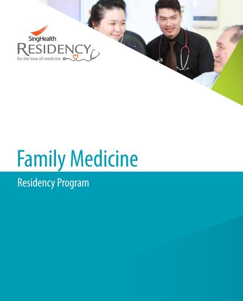 Family Medicine - SingHealth Residency
