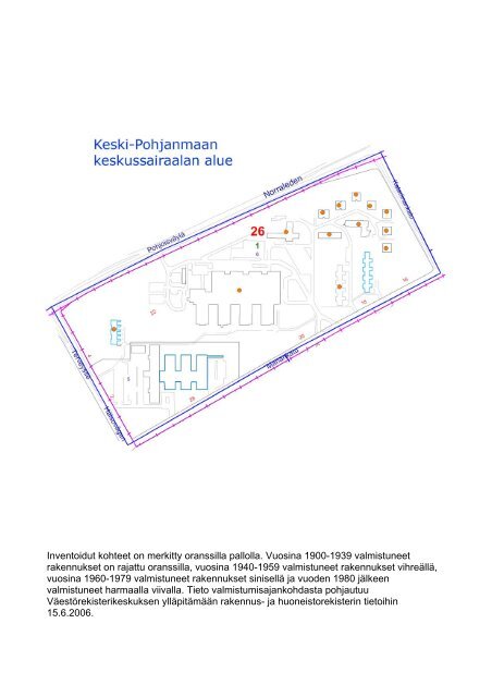 Keski-Pohjanmaan keskussairaalan alue - Kokkola