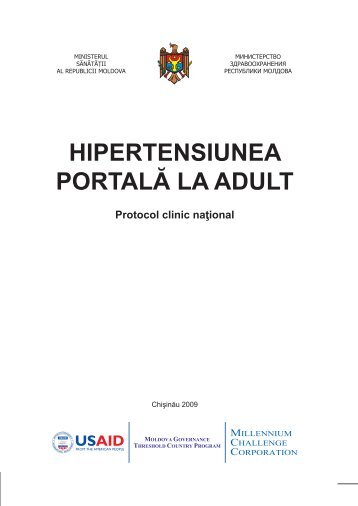 HIPERTENSIUNEA PORTALÄ LA ADULT - Ministerul SÄnÄtÄÅ£ii