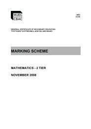 MARKING SCHEME