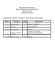 Form EFW2C File Layout Specifications - Illinois Department of ...