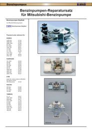 Benzinpumpen-Reparatursatz für Mitsubishi-Benzinpumpe - X-MAS