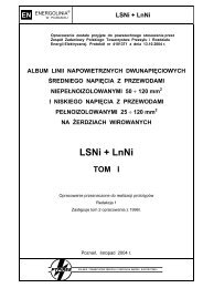 LSNi + LnNi - Polskie Towarzystwo PrzesyÅu i RozdziaÅu Energii ...