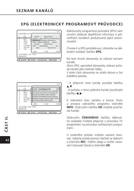 DIGITÃLNÃ KABELOVÃ PÅIJÃMAÄ HANDAN CV-6000 DVR - UPC