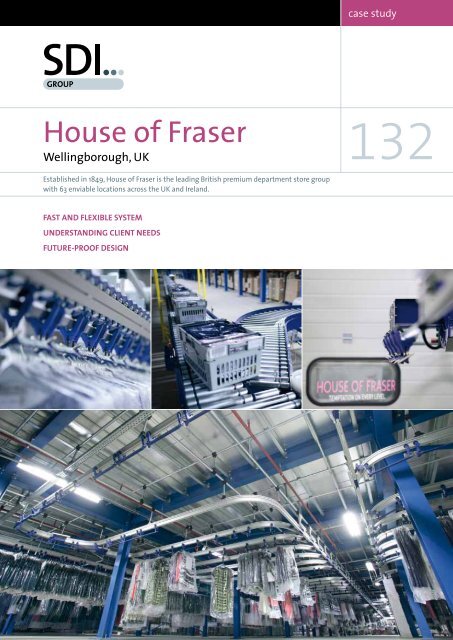 Case Study 132 - House of Fraser - SDI Group