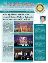 One Big Family - Rotary Club of Makati