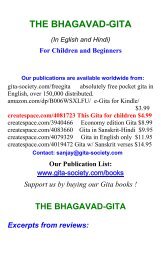 THE BHAGAVAD-GITA - International Gita Society