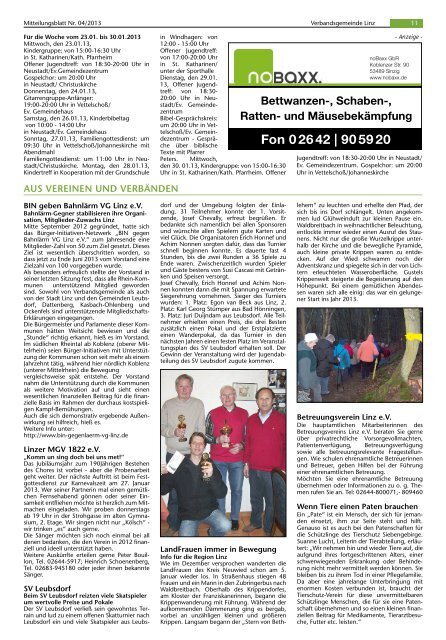 Ausgabe Nr. 4 vom 23.01.2013 - Verbandsgemeindeverwaltung ...