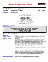 JEFFCOOL E103N MSDS.pdf - Third Coast Chemicals