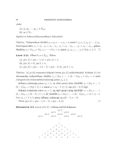 DISKREETTI MATEMATIIKKA