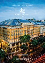 Ihr gratis Exemplar - Grand Hotel Wien