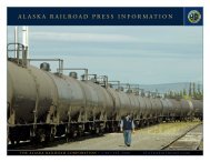 ALASKA RAILROAD PRESS INFORMATION