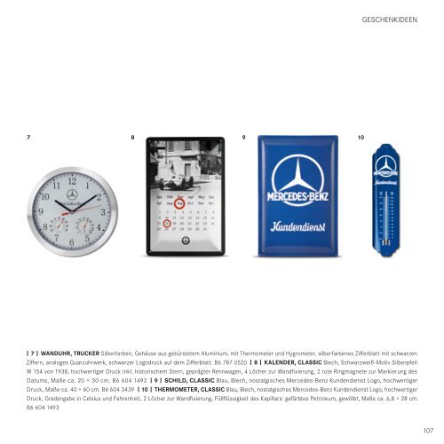 Katalog Collection 2013 - Mercedes-Benz Accessories GmbH