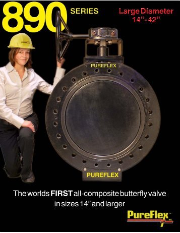 890 Series Butterfly Valves - PureFlex
