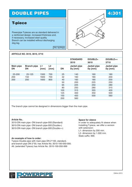 Series 1, 2, 3 and 4 - Powerpipe Systems AB