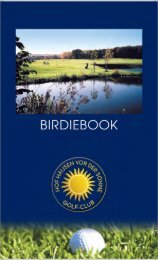 BIRDIEBOOK - Virtual-golfcourse.eu