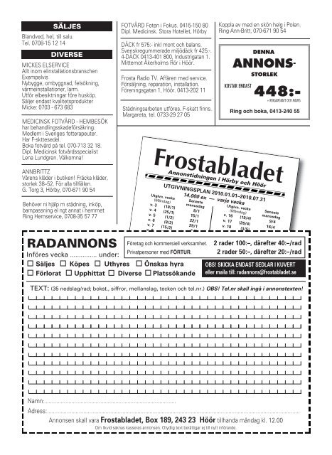 vecka 47 -07 - Frostabladet