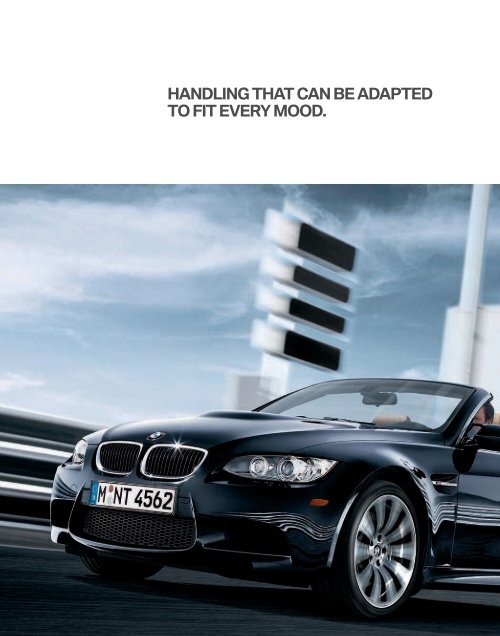 THE BMW M3 COUPE AND CONVERTIBLE.