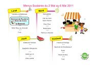 Cantine saint-fuscien : mai 2011