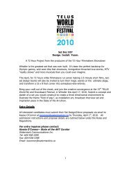 Set Dec DIY Rules & Regulations - World Ski & Snowboard Festival