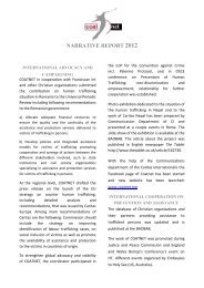 NARRATIVE REPORT 2012 - Caritas Internationalis