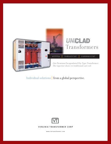 UNIClad transformers - Virginia Transformer Corp