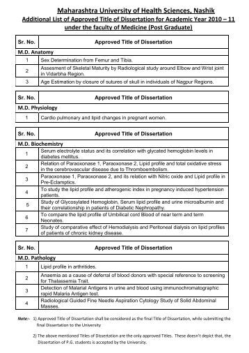Dissertation approval form