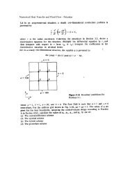 Numerical Heat Transfer and Fluid Flow - Patankar