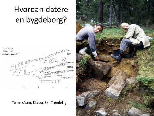 Datering av bygdeborger - Maihaugen