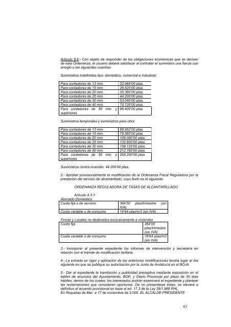 1 actapleno sesión nº 15/00. extraordinaria. - Ayuntamiento de ...